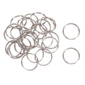 (C93228) Aro para llavero 28 mm sin cadena c/50 pz