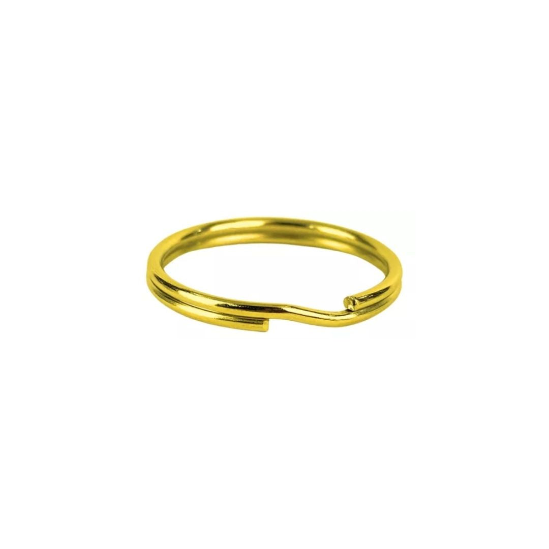 (C93228) Aro para llavero 28 mm sin cadena c/50 pz