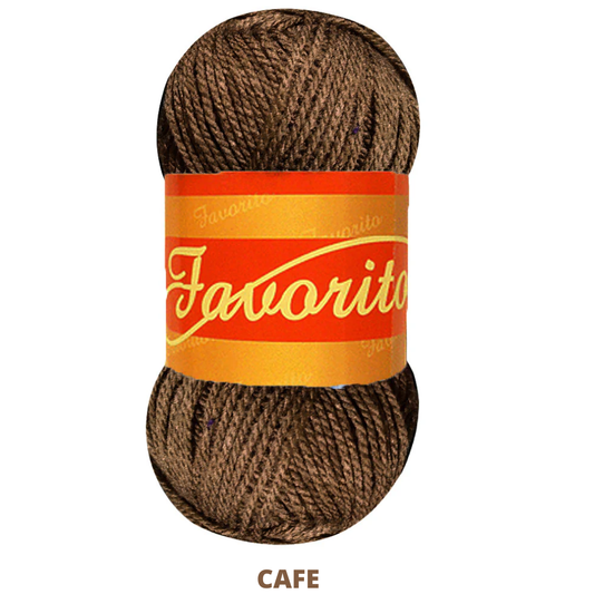 Estambre Favorito 50 Gr C-3026 Cafe