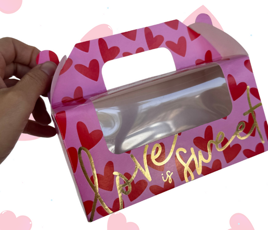 Caja para 2 Cup Cakes  16.5X13X9 cm c/5 Cajas