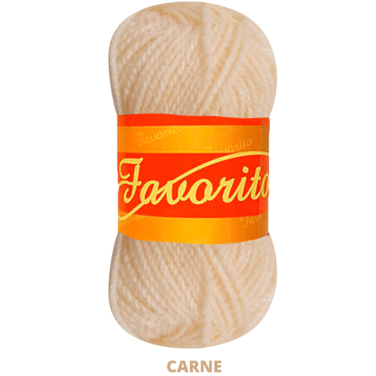 Estambre Favorito 50 Gr C-3090 Carne