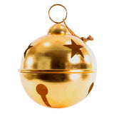 Cascabel Metálico navideño desarmable oro (varias medidas)