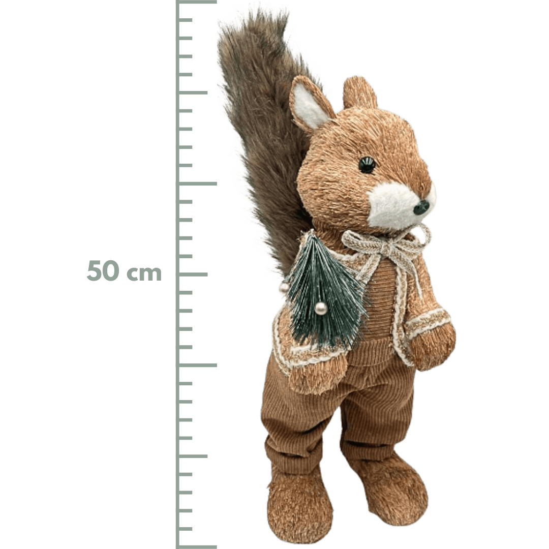 Ardilla elegante 50 cm niño/niña