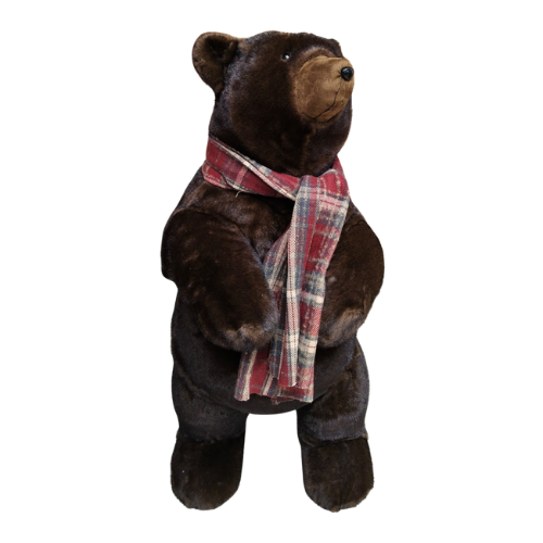 (CCY01171BR) Oso Jumbo Bufanda 48X47X100CM Cafe