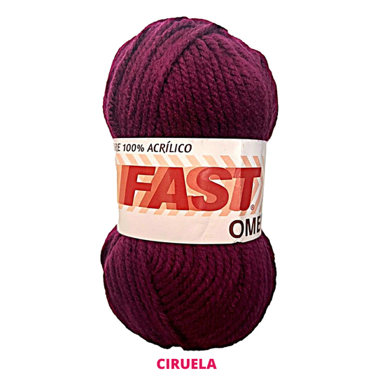 Estambre Fast C-46 Ciruela 100 Gr