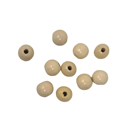 (CNA0009) Cuenta de madera 18x20 mm c/10