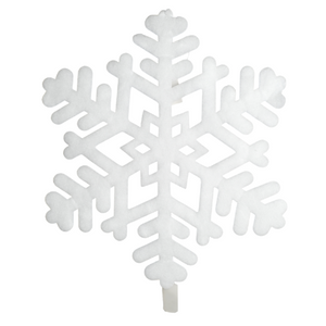 (COL1092BL) Copo de nieve 46 cm blanco