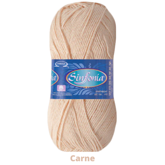 Hilaza Sinfonia C-890 Carne 100 Gr