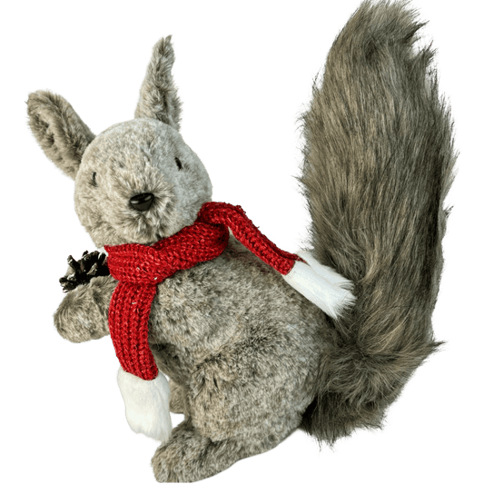 Ardilla Peluche 30 X 30 Cm Vintage
