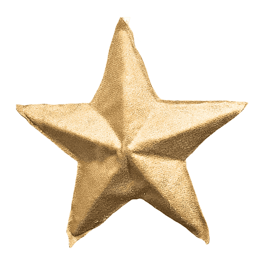 (CCY0218G) Estrella vinil 15 cm oro