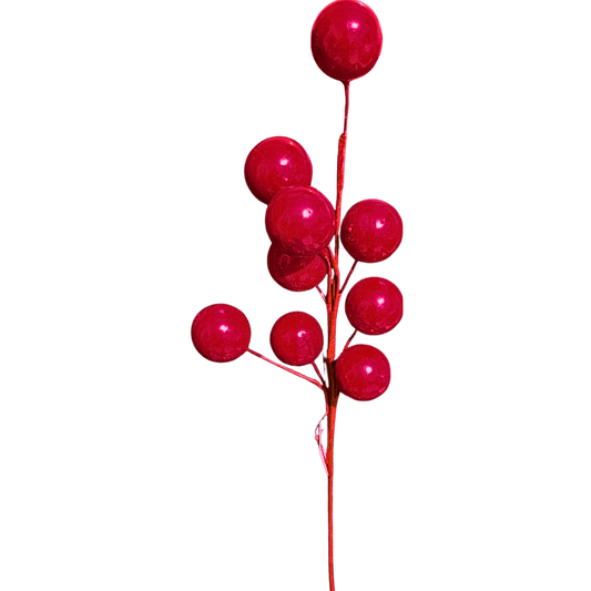 (DTI00438R) Rama mega berry rojo 70 cm