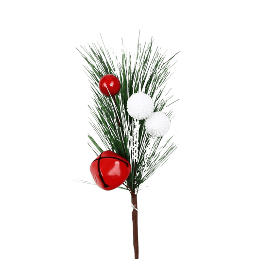 MINI PICK BERRIES CASCABEL 20CM ROJO