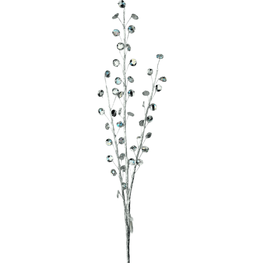 (DTI0200) Follaje alambrador cristal 55 cm