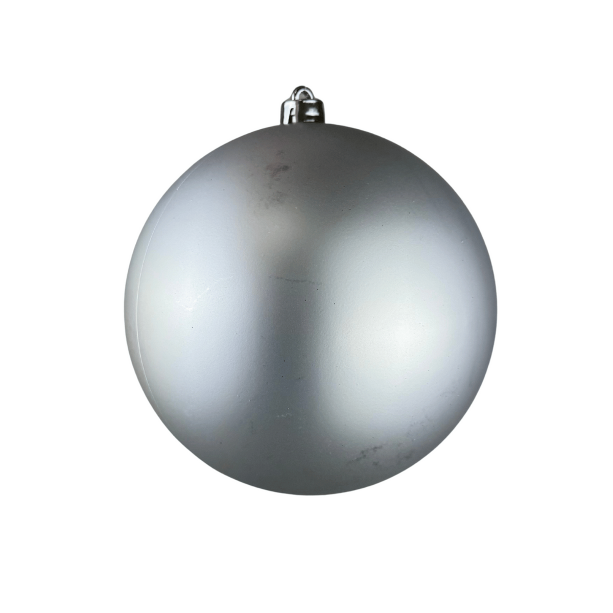 Esfera Mate 20Cm Plata