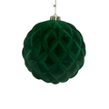 Esfera terciopelo Soft Flock 15Cm Verde