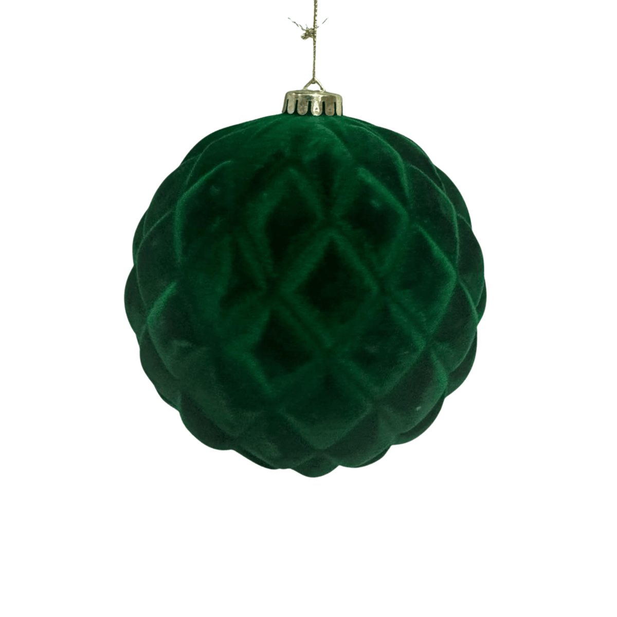 Esfera terciopelo Soft Flock 15Cm Verde