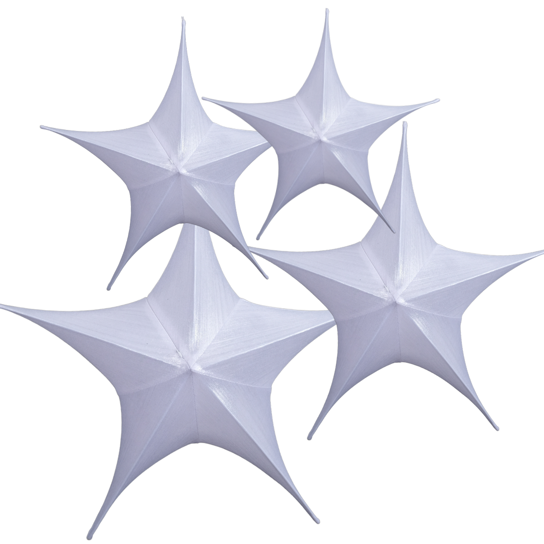 Estrella metalica blanca 40cm/65cm/80cm/110cm