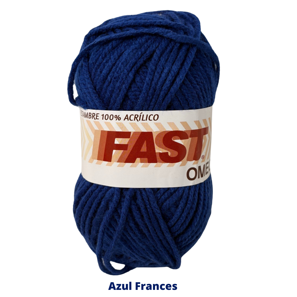 Estambre Fast C-65 Azul Frances 100 Gr