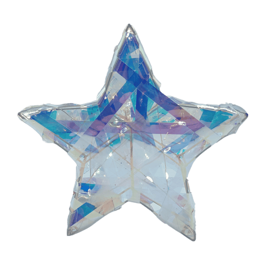 (FIG0828IR) Estrella con 10 luces, 20 x 3 cm