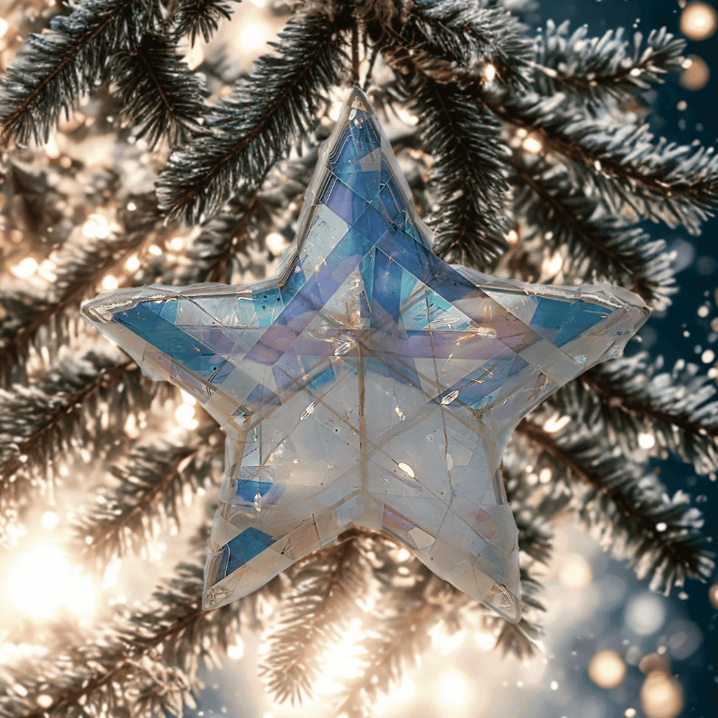 (FIG0828IR) Estrella Iris 20x3 cm