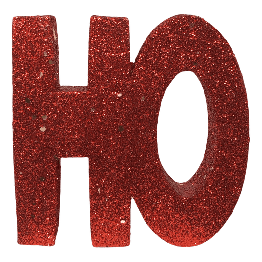 (FLA02260R) Letrero HOHO 12 cm