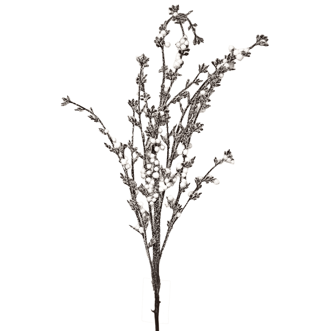 (FLA02317) Follaje snow 52 cm