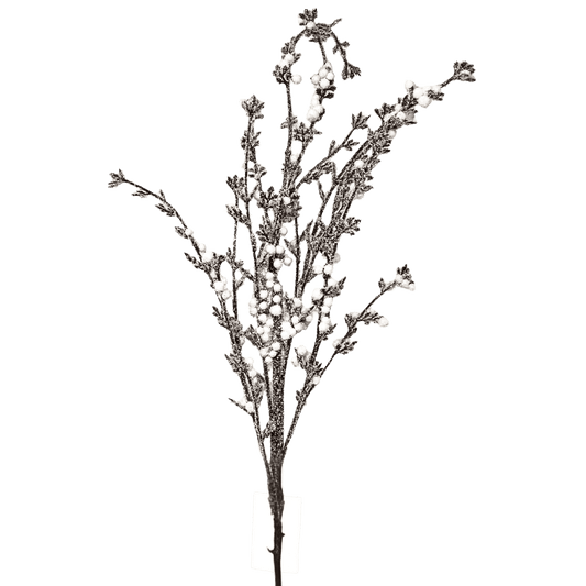 (FLA02317) Follaje snow 52 cm