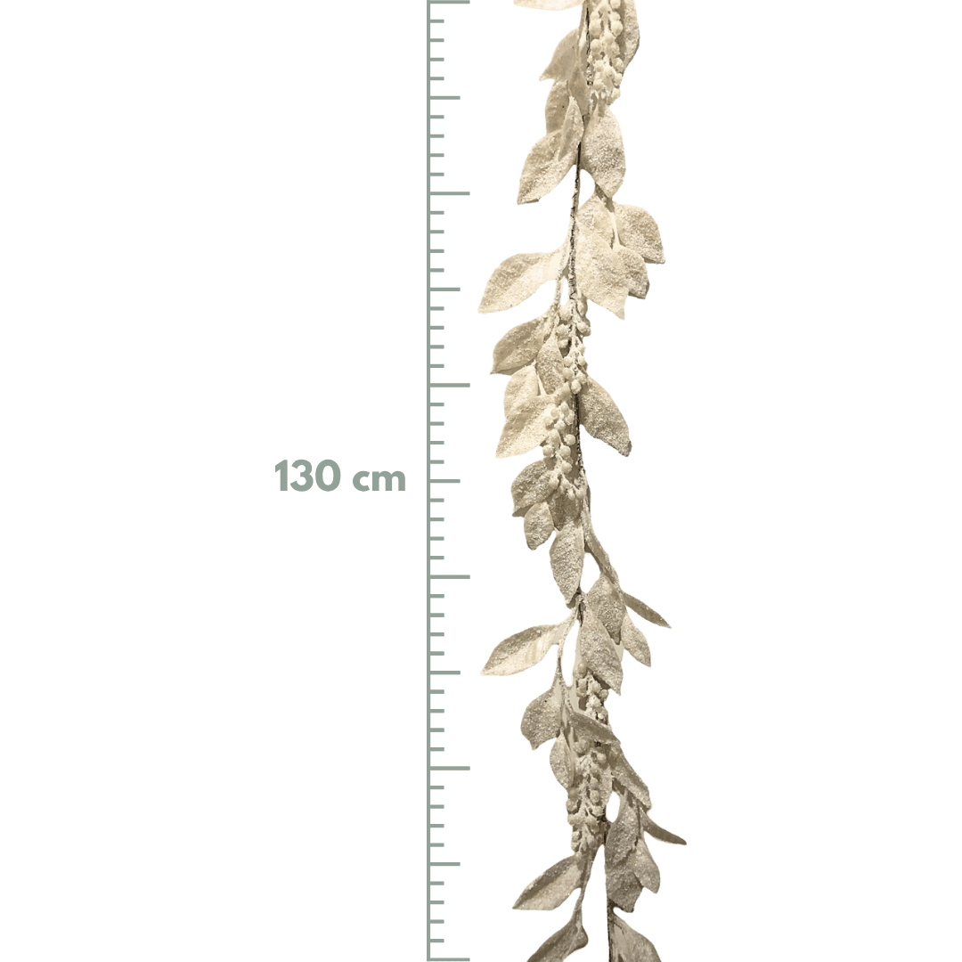 (FLA02334W) Guia griega de 130 cm blanco