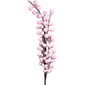 (FLA02391P) Follaje berries rosa 64 cm