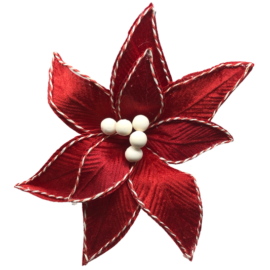 (FLO1352RJ) Nochebuena rojo27 cm