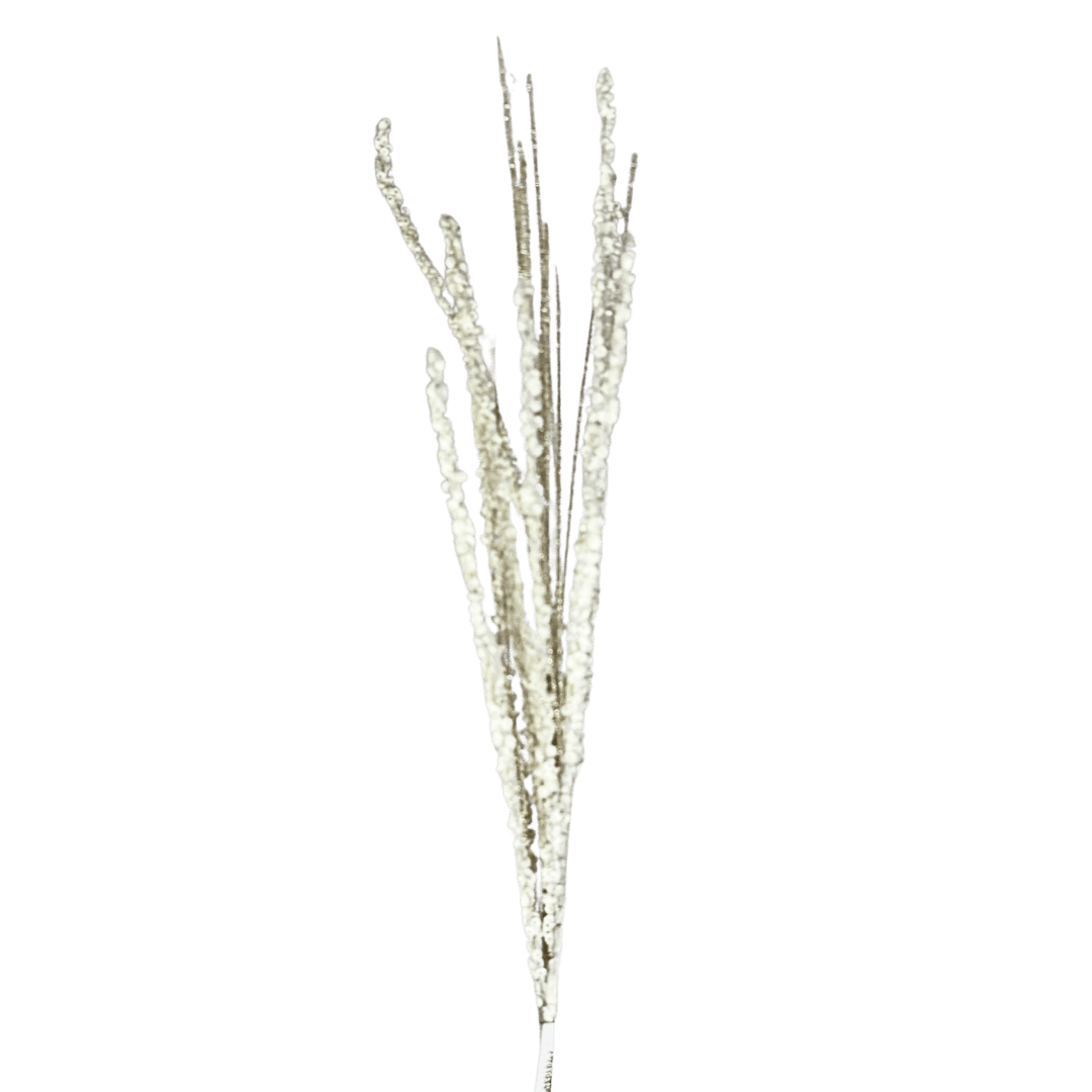 (FLP0043CR) Follaje lentejuelas 75 cm