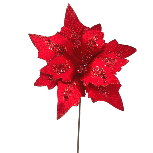 (28999) NOCHEBUENA ESC 32X50CM ROJO