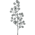 (FLQ09330S) Follaje berries metalizado plata 73 cm