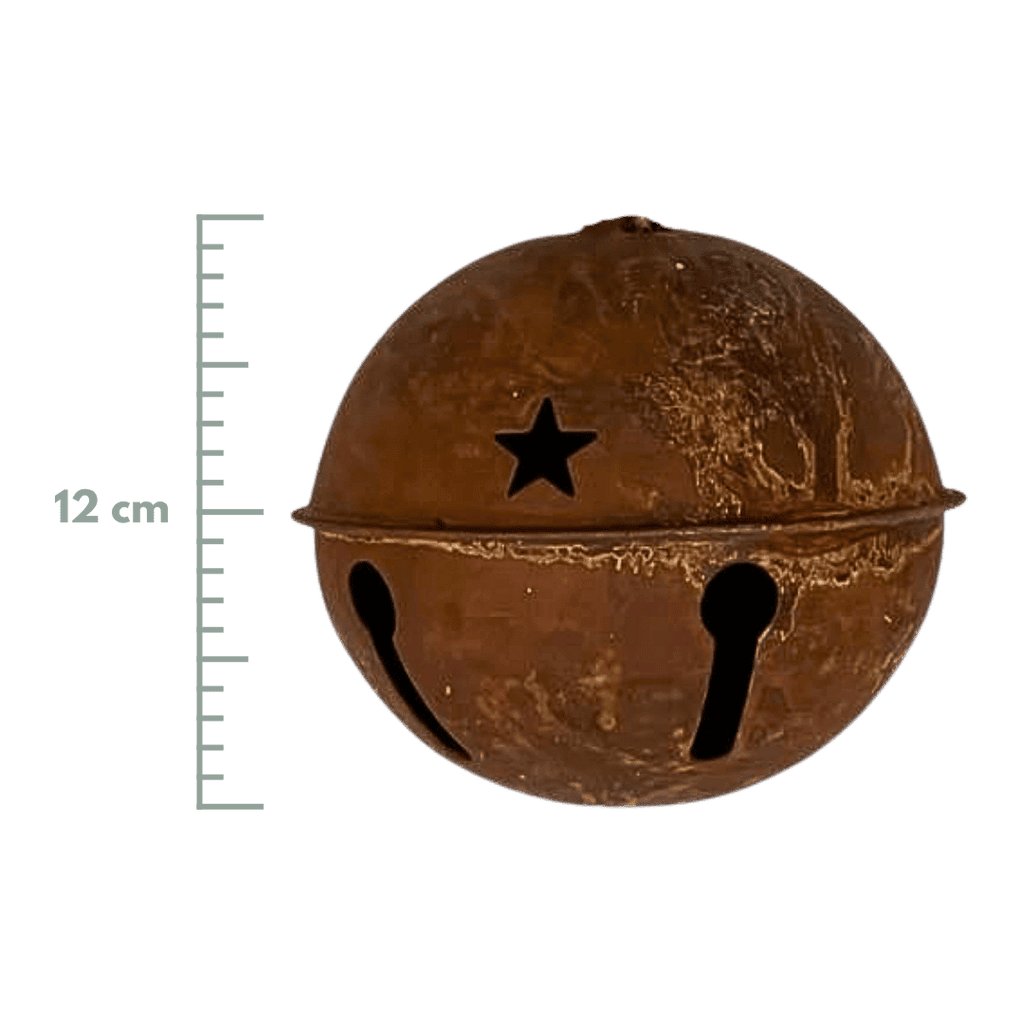 (FLQ09548) Cascabel Metálico 10CM Vintage