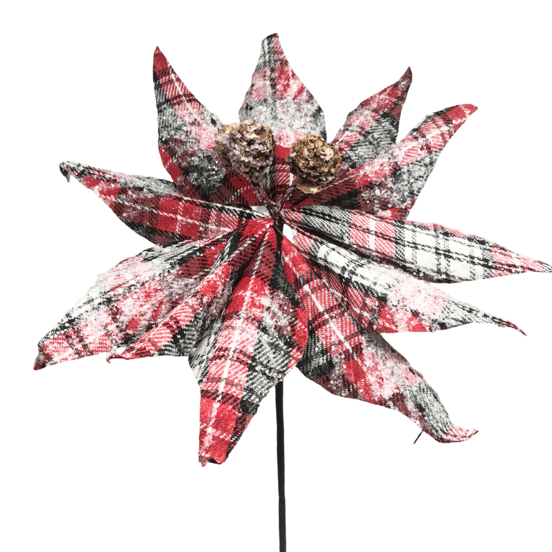 (FLQ09752) Nochebuena cuadros 25 cm X 54.5 cm