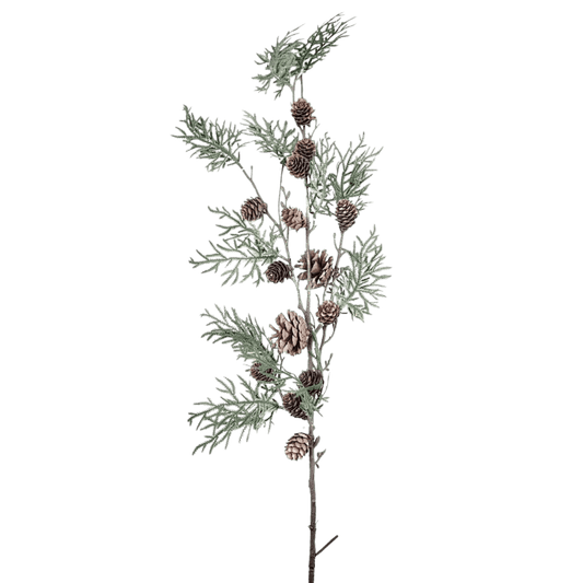 (FLR01177) Mega follaje mini piñas 8cm