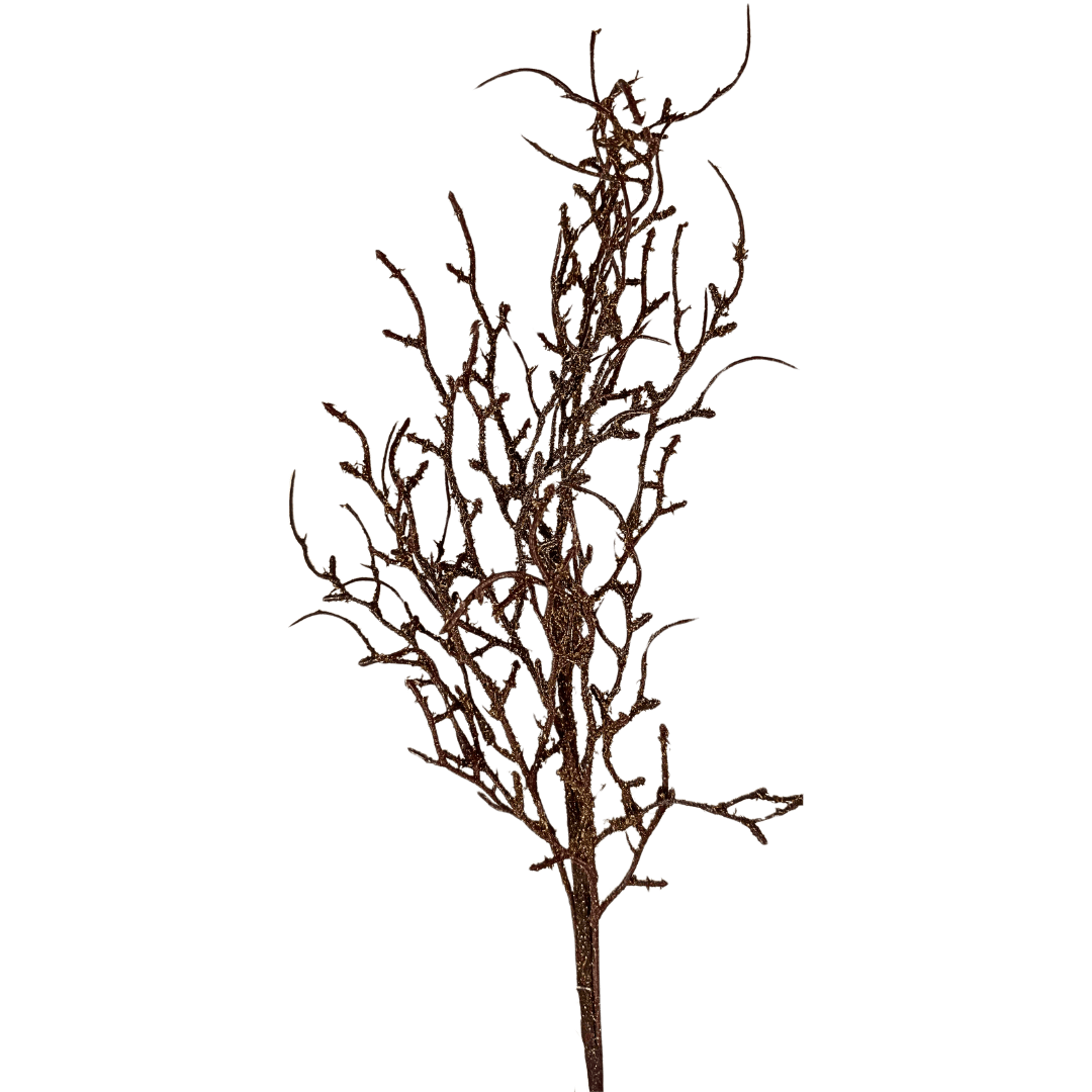 (FLR01196) Follaje rama café 57 cm
