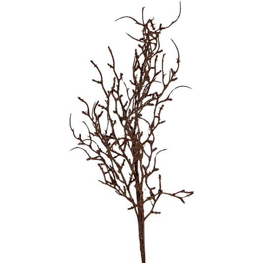 (FLR01196) Follaje rama café 57 cm