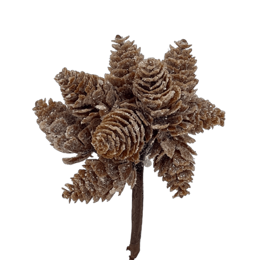  (Fla01345W) Mini Piñas navideñas Plásticas 14Cm 