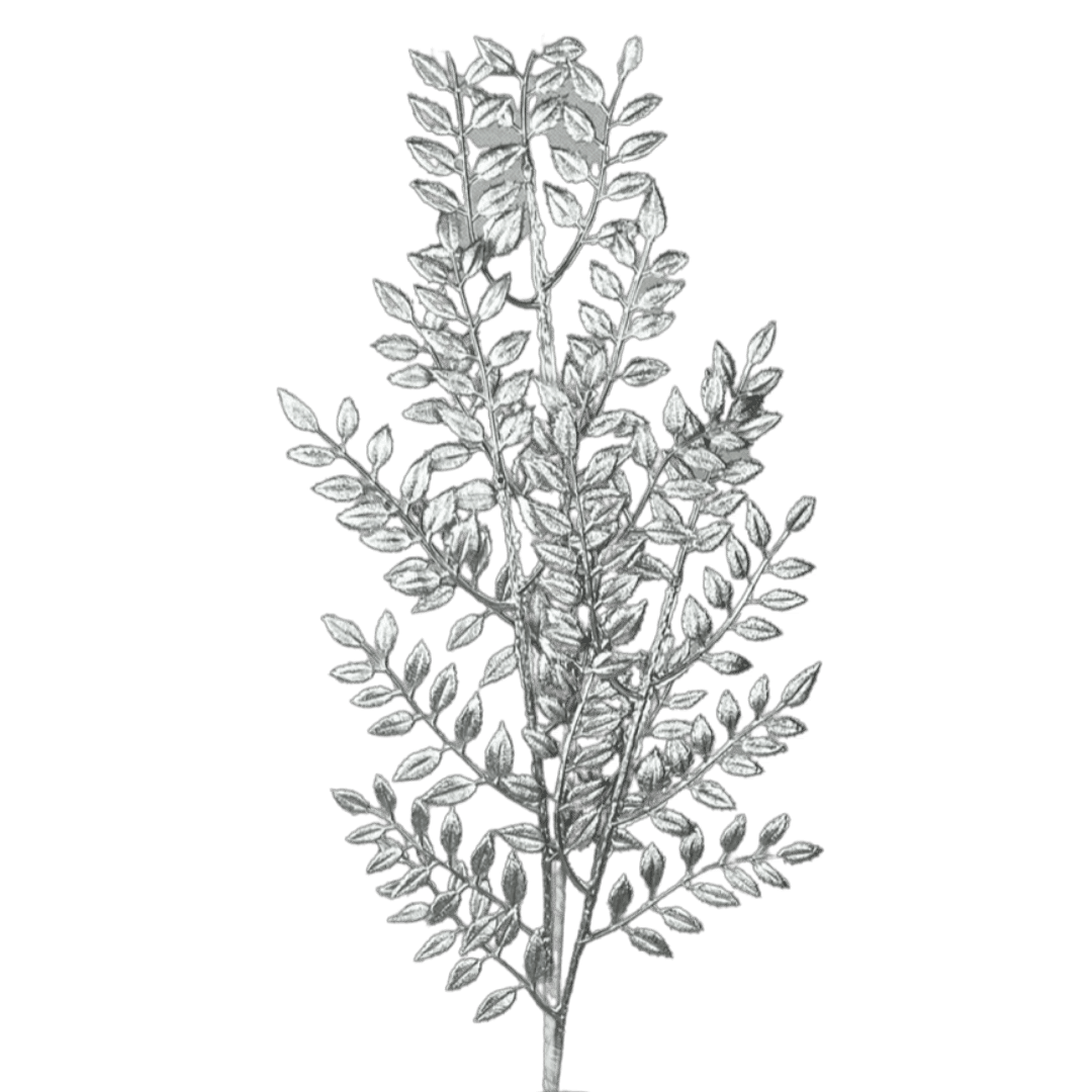 (Flx00728S) Follaje hoja mate 88 cm plata