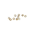 (5590) Grapa redonda 3MM color oro 15 g