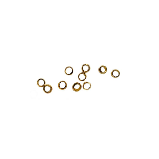 (5590) Grapa redonda 3MM color oro 15 g