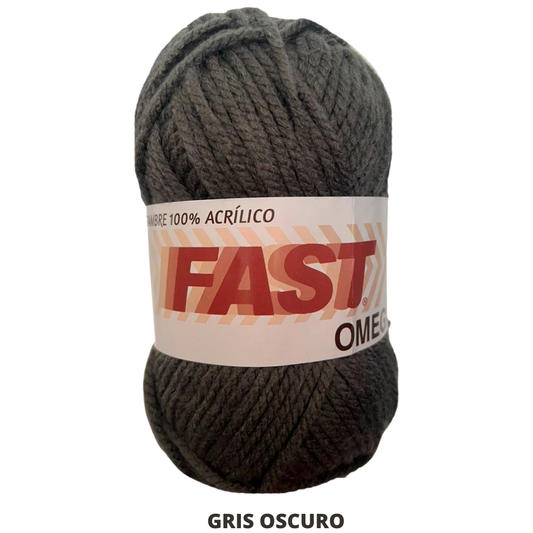 Estambre Fast C-93 Gris 100