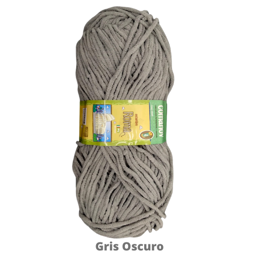 Estambre Roma 100 Gr Gris Oscuro