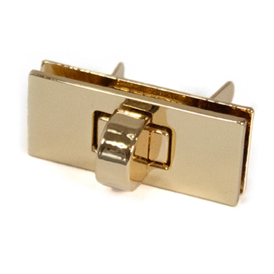 (H-1218) Broche Para Bolsa ORO 3.5 Cm