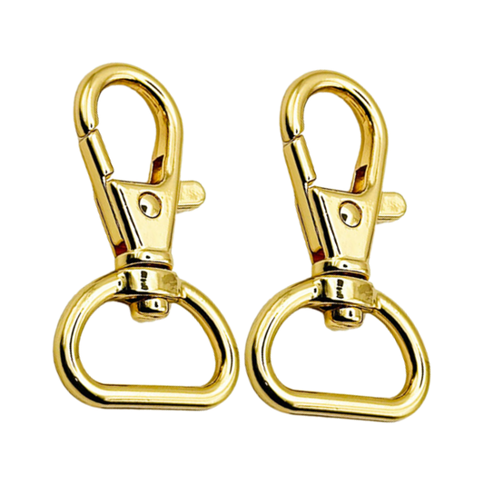 (H-128) Bandola 25 mm  C/2 Pzas en Dorado