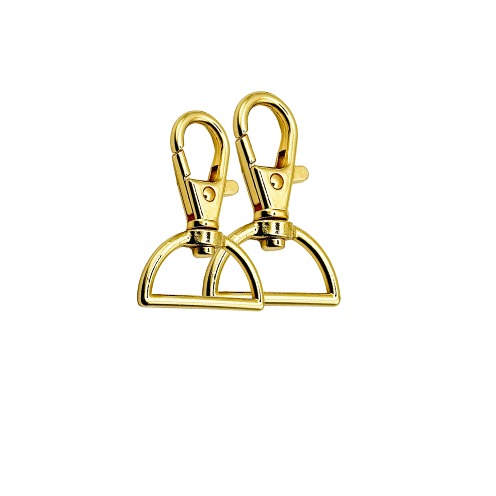 (H-129)  Bandola 30 mm C/2 Pzas en Dorado