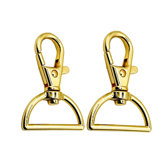 (H-129)  Bandola 30 mm C/2 Pzas en Dorado