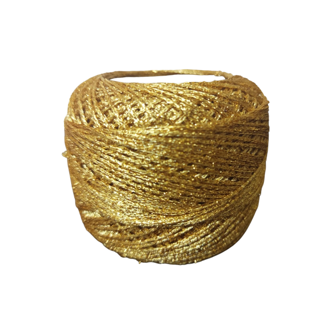 Hilo metalizado 40gr oro/plata