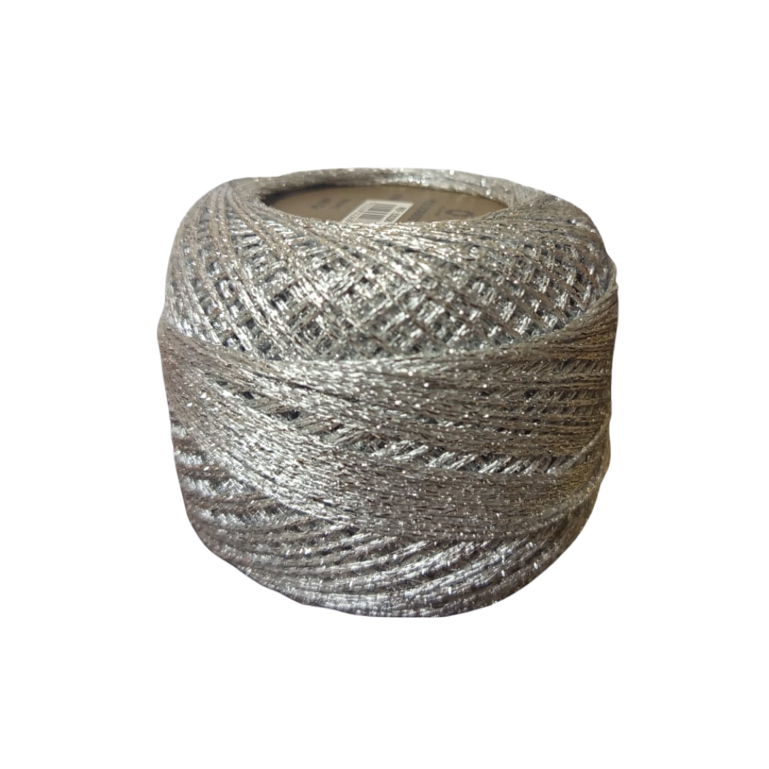 Hilo metalizado 40gr oro/plata